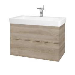Dřevojas - Umyvadlová skříňka VARIANTE SZZ2 85 pro umyvadlo Laufen Pro S - D17 Colorado / D17 Colorado (195397)