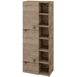 Dřevojas - Vysoká koupelnová skříň DOS SVDO6 60 - D23 Herkules / D23 Herkules / Levé (519605)