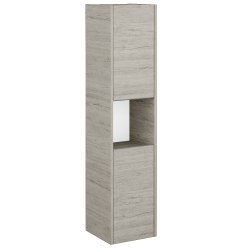 Dřevojas - Vysoká skříň BONO SVD2O 35 - D05 Oregon / Úchytka T34 - nerez / D05 Oregon / Pravé (351298KP)