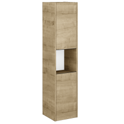 Dřevojas - Vysoká skříň BONO SVD2O 35 - D09 Arlington / Úchytka T33 - černá mat / D09 Arlington / Pravé (204341JP)