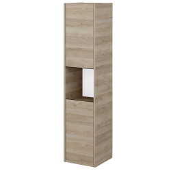 Dřevojas - Vysoká skříň BONO SVD2O 35 - D17 Colorado / Úchytka T33 - černá mat / D17 Colorado / Levé (351335JL)