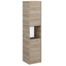 Dřevojas - Vysoká skříň BONO SVD2O 35 - D17 Colorado / Úchytka T33 - černá mat / D17 Colorado / Pravé (351335JP)