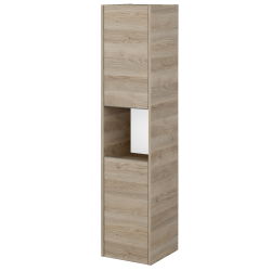 Dřevojas - Vysoká skříň BONO SVD2O 35 - D17 Colorado / Úchytka T34 - nerez / D17 Colorado / Levé (351335K)