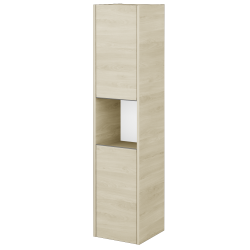 Dřevojas - Vysoká skříň BONO SVD2O 35 - D24 Ohio / Úchytka T34 - nerez / D24 Ohio / Levé (449735KL)