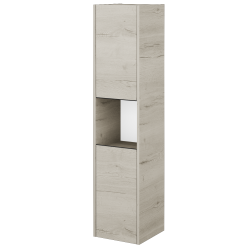 Dřevojas - Vysoká skříň BONO SVD2O 35 - D28 Alberta / Úchytka T33 - černá mat / D28 Alberta / Levé (449698JL)