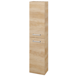 Dřevojas - Vysoká skříň DOOR SV1D2 35 - D15 Nebraska / Úchytka T03 / D15 Nebraska / Levé (341602C)