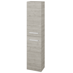 Dřevojas - Vysoká skříň DOS SV1D2 35 - D05 Oregon / Úchytka T01 / D05 Oregon / Levé (155810A)