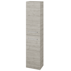 Dřevojas - Vysoká skříň DOS SV1D2 35 - D05 Oregon / Úchytka T04 / D05 Oregon / Levé (155810E)