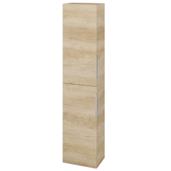 Dřevojas - Vysoká skříň DOS SV1D2 35 - D15 Nebraska / Úchytka T05 / D15 Nebraska / Levé (210151F)