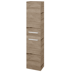 Dřevojas - Vysoká skříň DOS SV1D2 35 - D23 Herkules / Úchytka T01 / D23 Herkules / Levé (460631A)