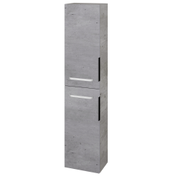 Dřevojas - Vysoká skříň DOS SV1D2 35 - D26 Ontario / Úchytka T07 / D26 Ontario / Levé (460600I)