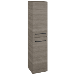 Dřevojas - Vysoká skříň DOS SVD2 35 - D03 Cafe / Úchytka T06 / D03 Cafe / Pravé (65761HP)