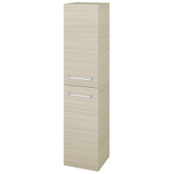 Dřevojas - Vysoká skříň DOS SVD2 35 - D04 Dub / Úchytka T01 / D04 Dub / Levé (64108A)