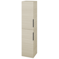 Dřevojas - Vysoká skříň DOS SVD2 35 - D04 Dub / Úchytka T07 / D04 Dub / Levé (64108I)