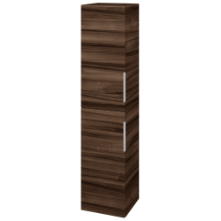 Dřevojas - Vysoká skříň DOS SVD2 35 - D06 Ořech / Úchytka T05 / D06 Ořech / Levé (64115F)