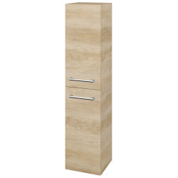 Dřevojas - Vysoká skříň DOS SVD2 35 - D15 Nebraska / Úchytka T03 / D15 Nebraska / Pravé (172343CP)