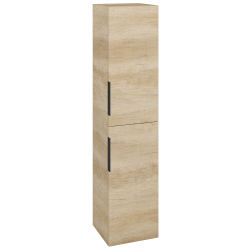 Dřevojas - Vysoká skříň DOS SVD2 35 - D15 Nebraska / Úchytka T07 / D15 Nebraska / Pravé (172343IP)