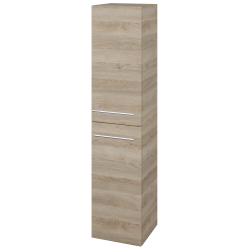 Dřevojas - Vysoká skříň DOS SVD2 35 - D17 Colorado / Úchytka T02 / D17 Colorado / Levé (210366B)