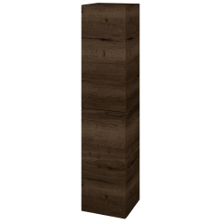 Dřevojas - Vysoká skříň DOS SVD2 35 - D21 Tobacco / Bez úchytky T31 / D21 Tobacco / Levé (280055D)