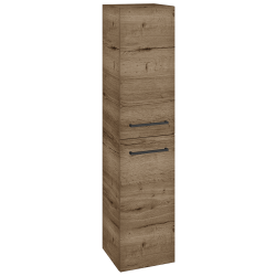 Dřevojas - Vysoká skříň DOS SVD2 35 - D21 Tobacco / Úchytka T06 / D21 Tobacco / Pravé (280055HP)