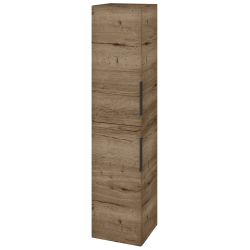 Dřevojas - Vysoká skříň DOS SVD2 35 - D21 Tobacco / Úchytka T07 / D21 Tobacco / Levé (280055I)