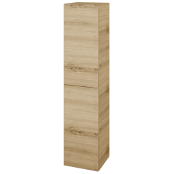 Dřevojas - Vysoká skříň DOS SVD2 35 - D22 Karamel / Bez úchytky T31 / D22 Karamel / Levé (460464D)