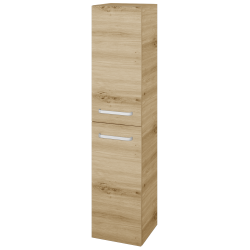 Dřevojas - Vysoká skříň DOS SVD2 35 - D22 Karamel / Úchytka T01 / D22 Karamel / Levé (460464A)