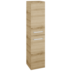 Dřevojas - Vysoká skříň DOS SVD2 35 - D22 Karamel / Úchytka T01 / D22 Karamel / Pravé (460464AP)