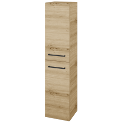 Dřevojas - Vysoká skříň DOS SVD2 35 - D22 Karamel / Úchytka T06 / D22 Karamel / Levé (460464H)