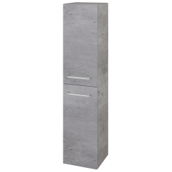 Dřevojas - Vysoká skříň DOS SVD2 35 - D25 Teak / Úchytka T04 / D25 Teak / Levé (460440E)