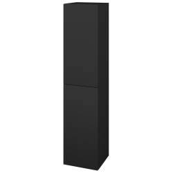 Dřevojas - Vysoká skříň DOS SVD2 35 - L03 Antracit vysoký lesk / Úchytka T05 / L03 Antracit vysoký lesk / Pravé (64122FP)