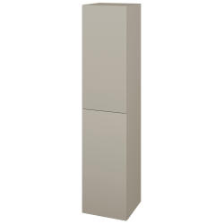 Dřevojas - Vysoká skříň DOS SVD2 35 - L04 Béžová vysoký lesk / Bez úchytky T31 / L04 Béžová vysoký lesk / Levé (116699D)