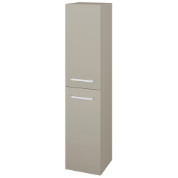 Dřevojas - Vysoká skříň DOS SVD2 35 - M05 Béžová mat / Úchytka T01 / M05 Béžová mat / Levé (210380A)