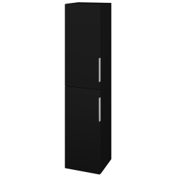 Dřevojas - Vysoká skříň DOS SVD2 35 - M17 Černá mat / Úchytka T05 / M17 Černá mat / Levé (460396F)