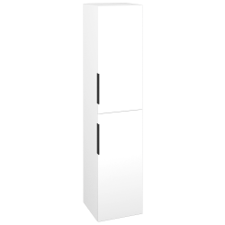 Dřevojas - Vysoká skříň DOS SVD2 35 - N01 Bílá lesk / Úchytka T07 / N01 Bílá lesk / Pravé (140809IP)