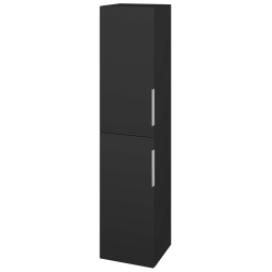 Dřevojas - Vysoká skříň DOS SVD2 35 - N03 Graphite / Úchytka T05 / N03 Graphite / Levé (210472FL)