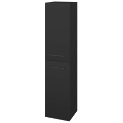 Dřevojas - Vysoká skříň DOS SVD2 35 - N03 Graphite / Úchytka T06 / N03 Graphite / Levé (210472H)
