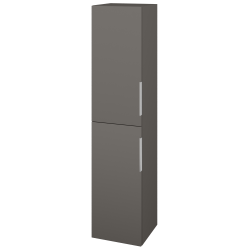 Dřevojas - Vysoká skříň DOS SVD2 35 - N06 Lava / Úchytka T05 / N06 Lava / Pravé (210489FP)