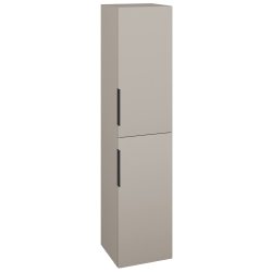 Dřevojas - Vysoká skříň DOS SVD2 35 - N07 Stone / Úchytka T07 / N07 Stone / Pravé (210496IP)