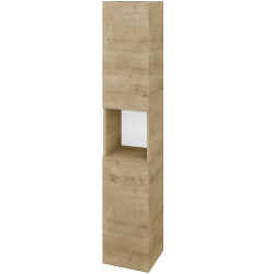 Dřevojas - Vysoká skříň DOS SVD2O 35 - D09 Arlington / Bez úchytky T31 / D09 Arlington / Levé (280475D)