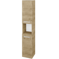 Dřevojas - Vysoká skříň DOS SVD2O 35 - D09 Arlington / Úchytka T01 / D09 Arlington / Levé (280475A)