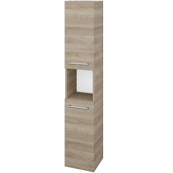 Dřevojas - Vysoká skříň DOS SVD2O 35 - D17 Colorado / Úchytka T03 / D17 Colorado / Levé (280512C)