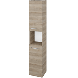 Dřevojas - Vysoká skříň DOS SVD2O 35 - D17 Colorado / Úchytka T04 / D17 Colorado / Levé (280512E)