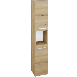 Dřevojas - Vysoká skříň DOS SVD2O 35 - D22 Karamel / Úchytka T01 / D22 Karamel / Pravé (460822AP)