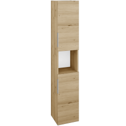 Dřevojas - Vysoká skříň DOS SVD2O 35 - D22 Karamel / Úchytka T05 / D22 Karamel / Pravé (460822FP)