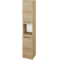 Dřevojas - Vysoká skříň DOS SVD2O 35 - D22 Karamel / Úchytka T06 / D22 Karamel / Levé (460822H)