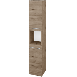 Dřevojas - Vysoká skříň DOS SVD2O 35 - D23 Herkules / Úchytka T02 / D23 Herkules / Levé (460815B)