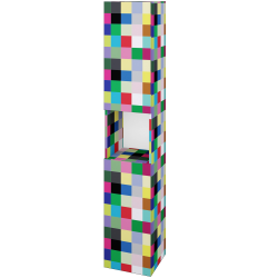 Dřevojas - Vysoká skříň DOS SVD2O 35 - Individuální odstín dle RAL/NCS / Bez úchytky T31 / Individuální odstín dle RAL/NCS / Levé (280543D)