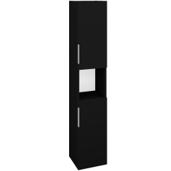 Dřevojas - Vysoká skříň DOS SVD2O 35 - M17 Černá mat / Úchytka T05 / M17 Černá mat / Pravé (460747FP)