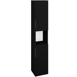 Dřevojas - Vysoká skříň DOS SVD2O 35 - M17 Černá mat / Úchytka T07 / M17 Černá mat / Pravé (460747IP)